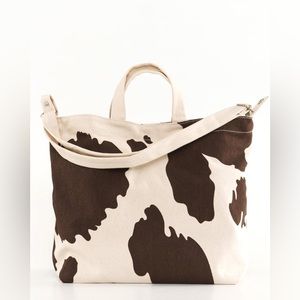 Baggu Horizontal Duck Bag- Cow Print